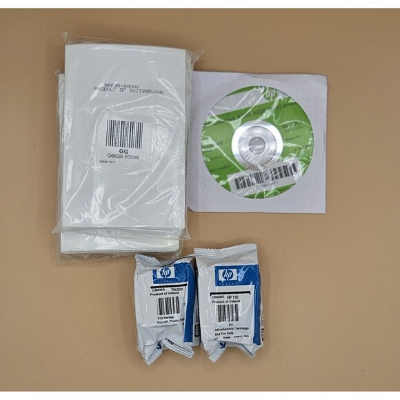 HP Photosmart A627 Digital Photo Printer Portable Compact Inkjet New Open Box - Picture 7 of 9